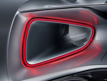 Lotus Evija, Купе — задний фонарь