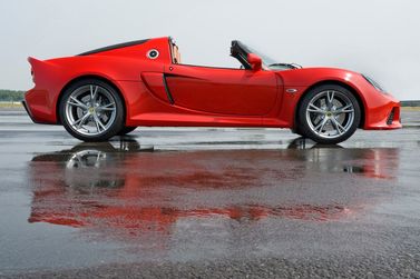 Lotus Exige III, Родстер — вид справа