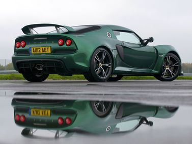 Lotus Exige III, Купе — вид сзади справа