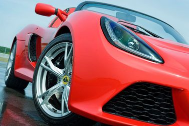 Lotus Exige III, Родстер — вид спереди слева