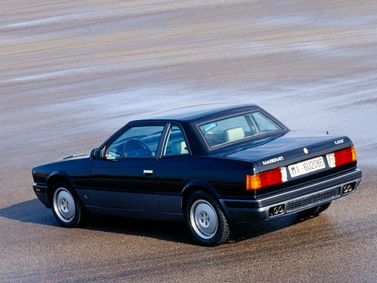 Maserati Biturbo, Купе — вид сзади слева