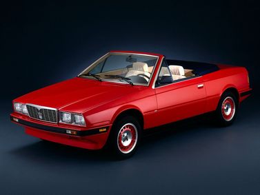 Maserati Biturbo, Кабриолет — вид спереди слева