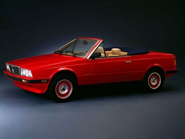 Maserati Biturbo, Кабриолет — вид спереди справа