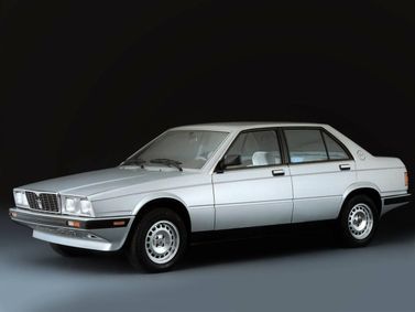 Maserati Biturbo, Седан — вид спереди слева