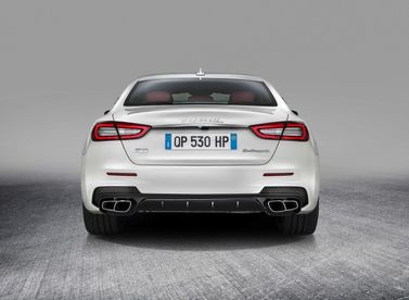 Maserati Quattroporte VI Рестайлинг, Седан — вид сзади