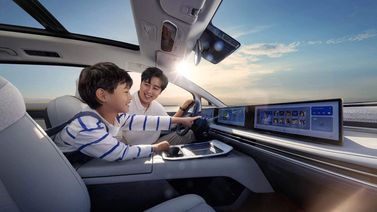 Maxus G70, Минивэн — экран мультимедийной системы