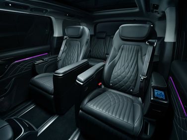 Maxus MIFA 9، ميني فان — المقاعد الخلفية