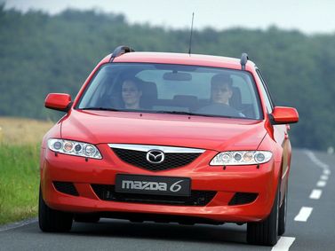 Mazda 6 I (GG)، واجون 5 أبواب — منظر أمامي