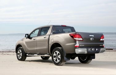 Mazda BT-50 فيس ليفت الثاني، بيك أب بكابينة مزدوجة — منظر خلفي أيسر
