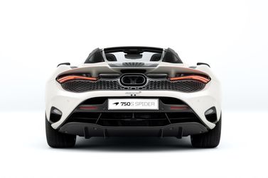 McLaren 750S, Родстер Spider — вид сзади