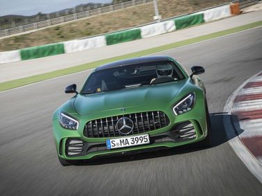 Mercedes-Benz AMG GT أنا فيس ليفت، كوبيه — منظر أمامي