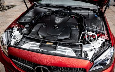 Mercedes-Benz C-Class عملية فيس ليفت IV (W205)، كوبيه — حجرة المحرك