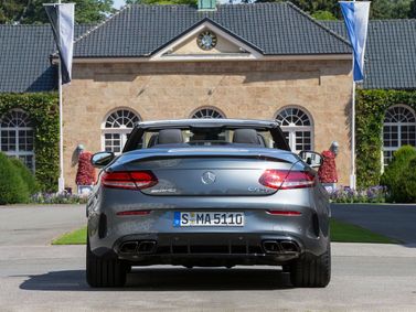Mercedes-Benz C-Class AMG عملية فيس ليفت IV (W205)، قابلة للتحويل — منظر خلفي