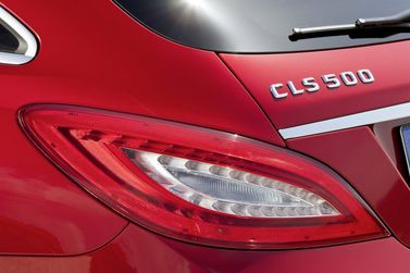 Mercedes-Benz CLS II (C218)، واجون 5 أبواب — الجزء الخلفي من السيارة عن قرب