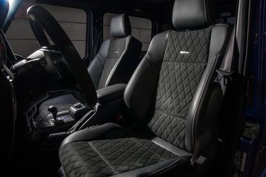 Mercedes-Benz G-Class II (W463 W463) فيس ليفت 4، دفع رباعي 5 أبواب 4x4 — المقاعد الأمامية