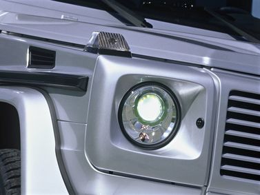 Mercedes-Benz G-Class II (W463 W463) فيس ليفت 1، دفع رباعي 5 أبواب — المصباح الأمامي