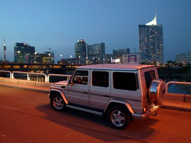 Mercedes-Benz G-Class AMG ط (W463)، دفع رباعي 5 أبواب — منظر خلفي أيسر