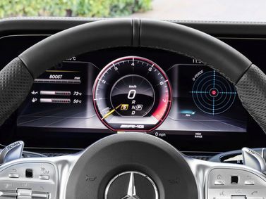 Mercedes-Benz G-Class AMG II (W463)، دفع رباعي 5 أبواب — لوحة العدادات
