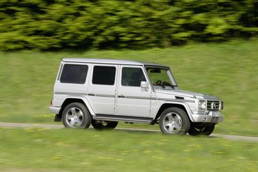 Mercedes-Benz G-Class AMG I (W463) فيس ليفت I (W463)، دفع رباعي 5 أبواب — منظر أمامي أيمن