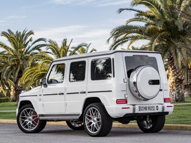 Mercedes-Benz G-Class AMG II (W463)، دفع رباعي 5 أبواب — منظر خلفي أيسر
