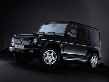 Mercedes-Benz G-Class AMG ط (W463)، دفع رباعي 5 أبواب — منظر أمامي أيمن