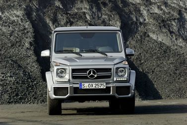 Mercedes-Benz G-Class AMG I (W463) عملية فيس ليفت 2، دفع رباعي 5 أبواب — منظر أمامي