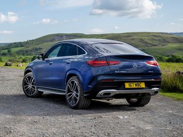 Mercedes-Benz GLE Coupe II (C167) Facelift, SUV 5 dr. — rear three-quarter view