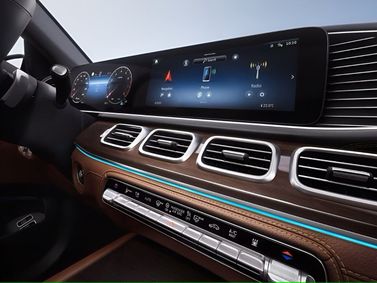 Mercedes-Benz GLE Coupe II (C167) Facelift, SUV 5 dr. — infotainment screen