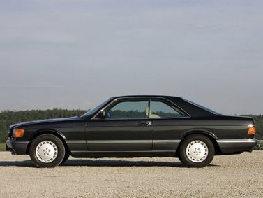 Mercedes-Benz S-Class عملية فيس ليفت II (W126) II (W126)، كوبيه — منظر من الجانب الأيسر