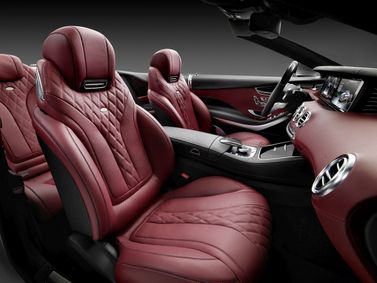 Mercedes-Benz S-Class السادس (W222، C217)، قابلة للتحويل — المقاعد الأمامية