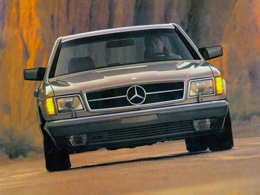 Mercedes-Benz S-Class عملية فيس ليفت II (W126) II (W126)، كوبيه — منظر أمامي