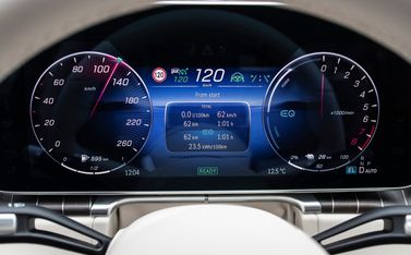 Mercedes-Benz S-Class سابعاً (W223)، سيدان Long — لوحة العدادات
