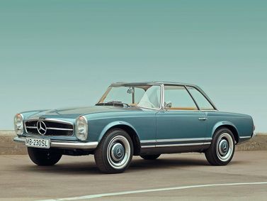 Mercedes-Benz SL-Class II (W113), Родстер — вид спереди слева