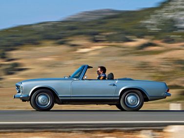 Mercedes-Benz SL-Class II (W113), Родстер — вид слева