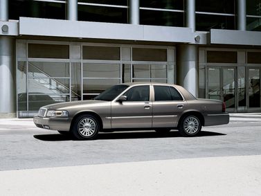 Mercury Grand Marquis فيس ليفت IV، سيدان — منظر أمامي أيسر