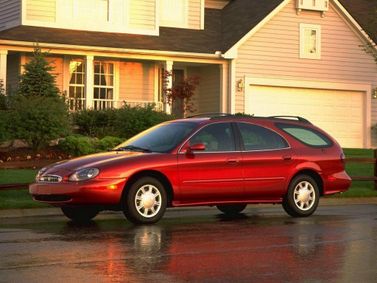 Mercury Sable ثالثاً، واجون 5 أبواب — منظر أمامي أيسر