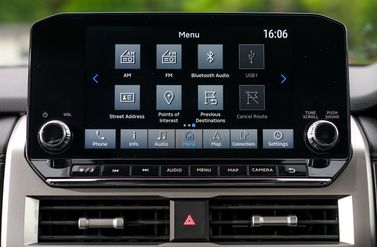Mitsubishi L200 VI, Пикап двойная кабина — экран мультимедийной системы