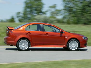 Mitsubishi Lancer Ralliart X, Седан — вид слева