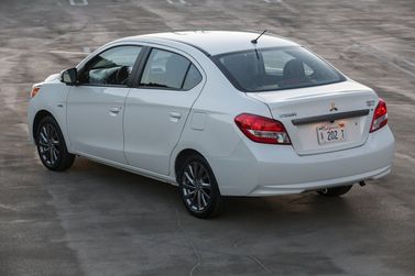 Mitsubishi Mirage VI Рестайлинг, Седан — вид сзади справа