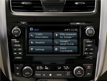 Nissan Altima V (L33)، سيدان — شاشة نظام المعلومات والترفيه