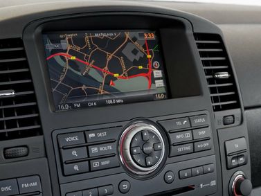 Nissan Navara (Frontier) عملية فيس ليفت III (D40) III (D40)، بيك أب بكابينة مزدوجة — شاشة نظام المعلومات والترفيه