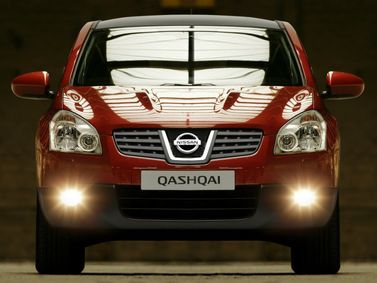 Nissan Qashqai I, Внедорожник 5 дв. — вид спереди