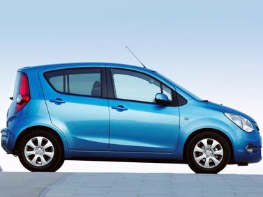 Opel Agila B، هاتشباك 5 أبواب — منظر من الجانب الأيسر