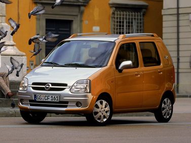Opel Agila A، ميكرو فان — منظر أمامي أيمن