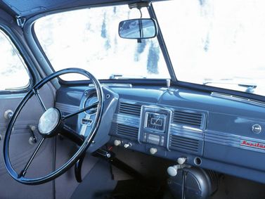 Opel Kapitan I، سيدان — لوحة القيادة
