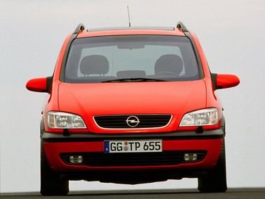 Opel Zafira A، فان مدمج — منظر أمامي