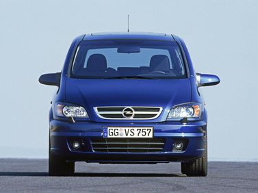 Opel Zafira A تجميل الوجه، فان مدمج — منظر أمامي