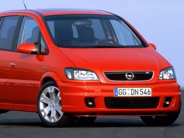 Opel Zafira OPC A Facelift, Compact Van — front-left view
