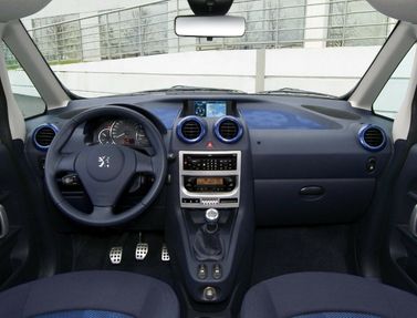 Peugeot 1007, Хэтчбек 3 дв. — передняя панель