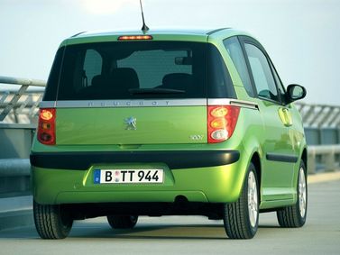 Peugeot 1007, Хэтчбек 3 дв. — вид сзади в три четверти